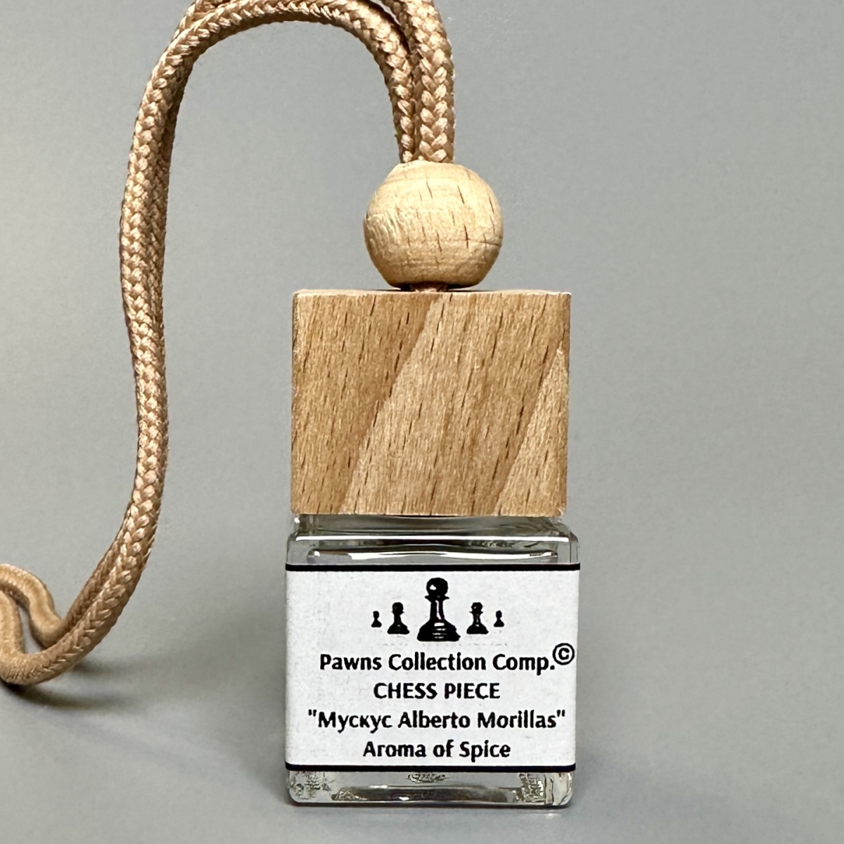 Автодиффузор для салона CHESS PIECE 8 мл бергамот с нотами мускуса и пачули