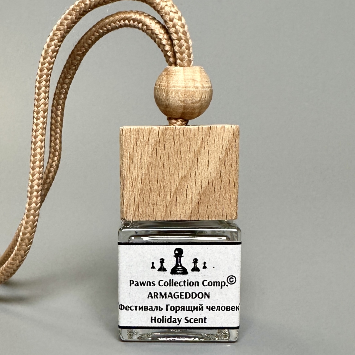 Автодиффузор для салона ARMAGEDDON 8 мл терпкие ноты ванили и табака