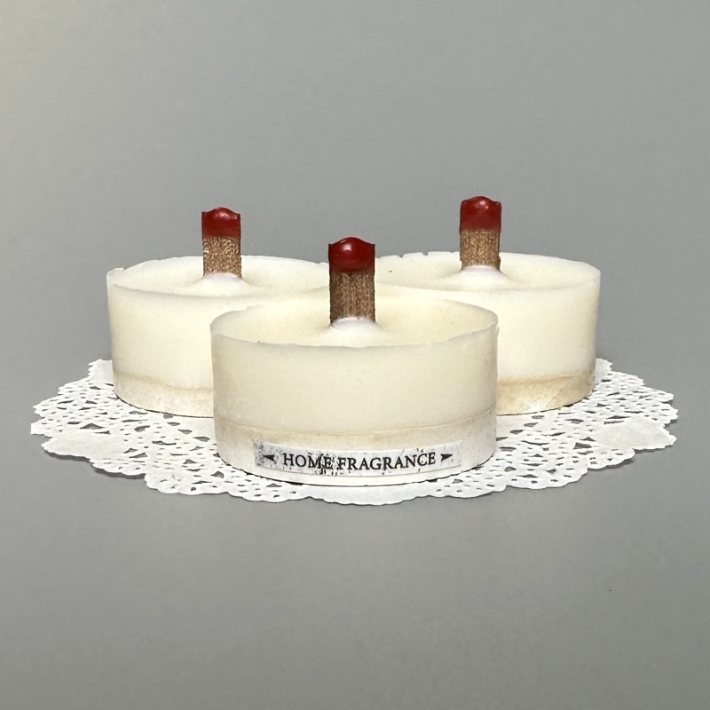 Подсвечник с ароматическими чайными свечами Candlestick Flamber для интерьера 1 шт