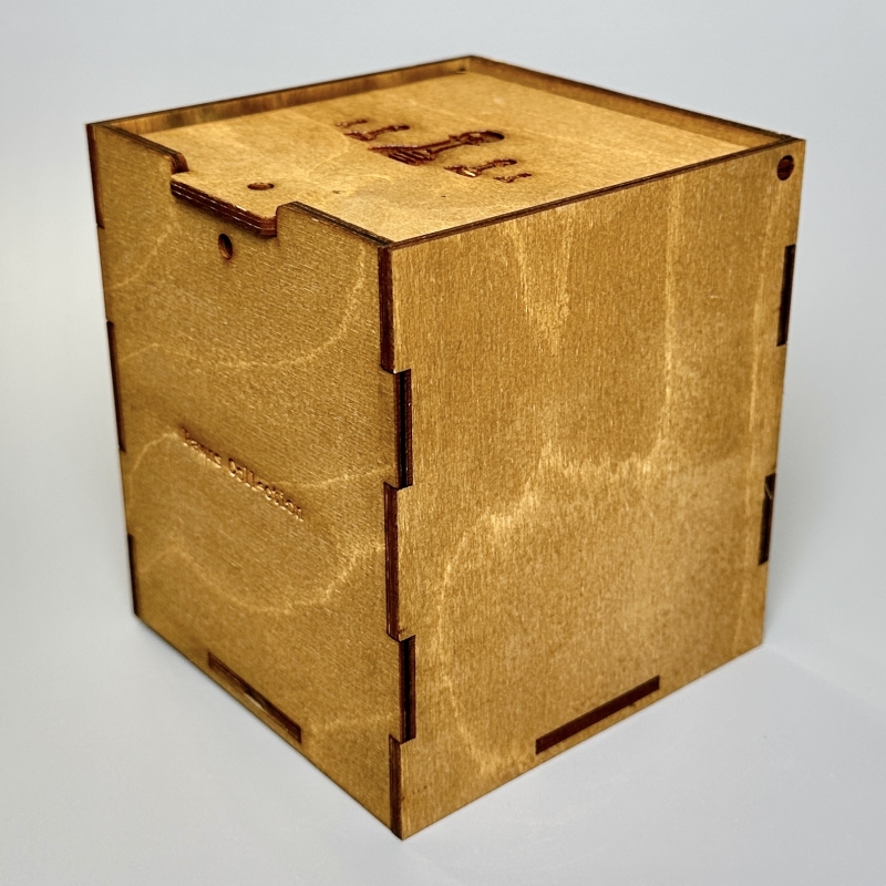 Коллекционная шкатулка Pawns Collection 14*12 см для аромадиффузоров ручной работы