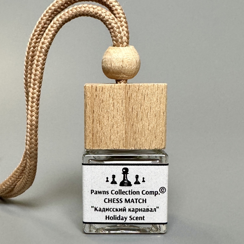 Праздничный комплект 2 в 1 диффузор и автодиффузор CHESS MATCH 58 мл ноты табака и лаврового листа