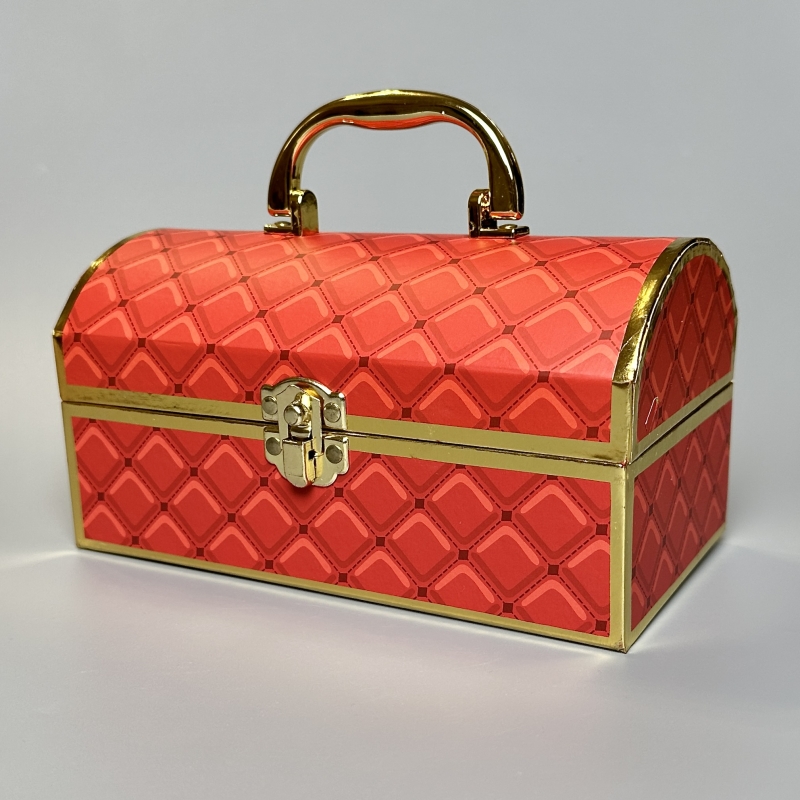 Парфюмерный подарочный сундук Chest Red Large 25*16 см ручной работы 1 шт