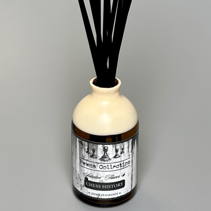 Аромадиффузор с палочками CHESS HISTORY 50 мл по мотивам парфюма Black Opium