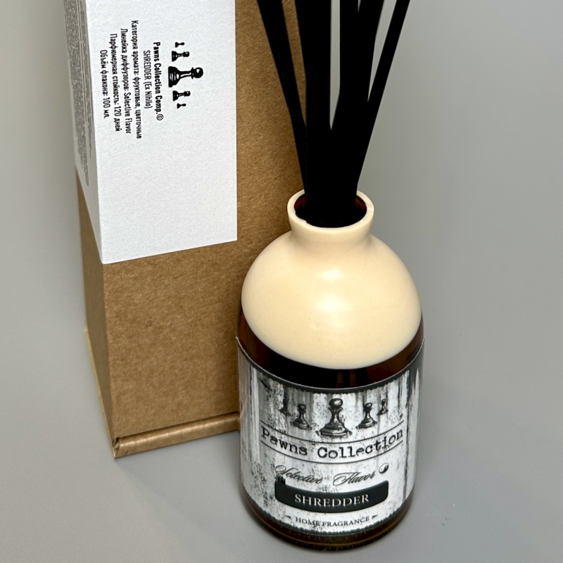 Аромадиффузор с палочками SHREDDER 50 мл по мотивам парфюма Fleur Narcotique