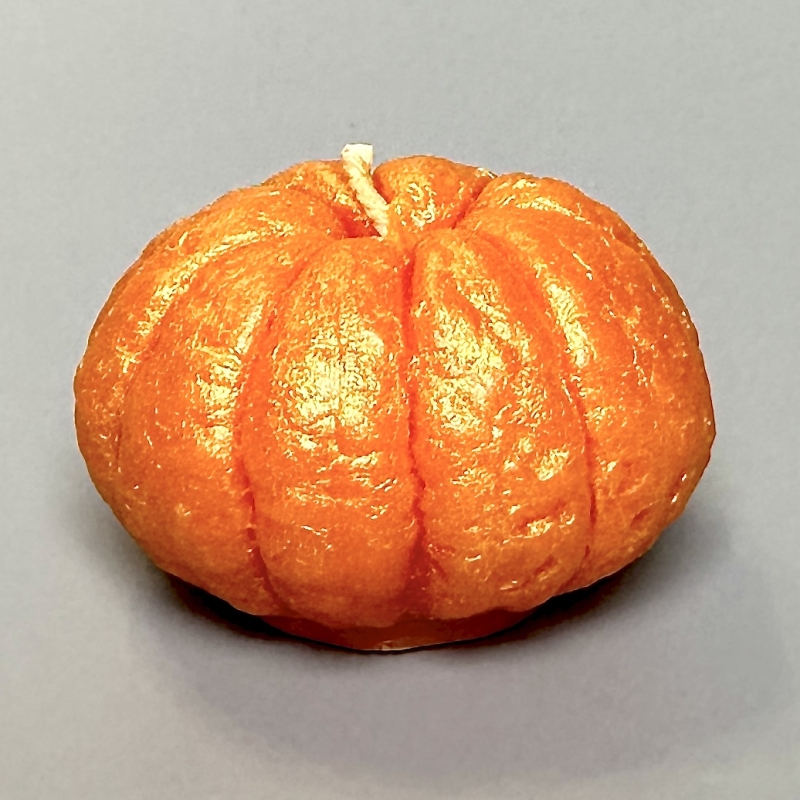 Набор новогодних ароматических свечей Stand Tangerines на подставке из скульптурного гипса 1 шт