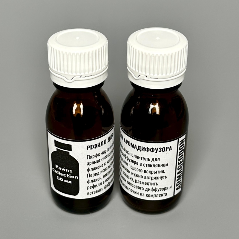 Рефилл парфюм для арома диффузора в гипсе Refill Armageddon Tower 50 мл терпкие ноты ванили и табака